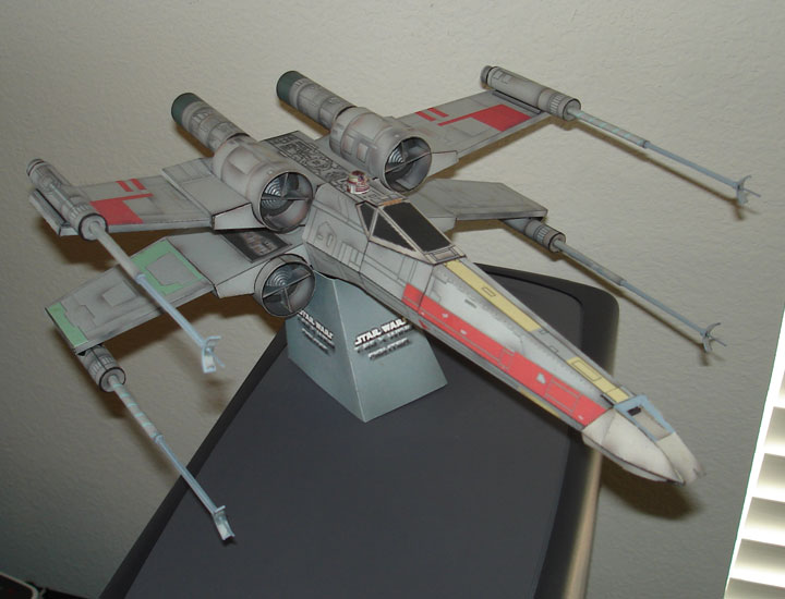 Sirius Replicas Large Scale Models Free Paper X Wing Fighter